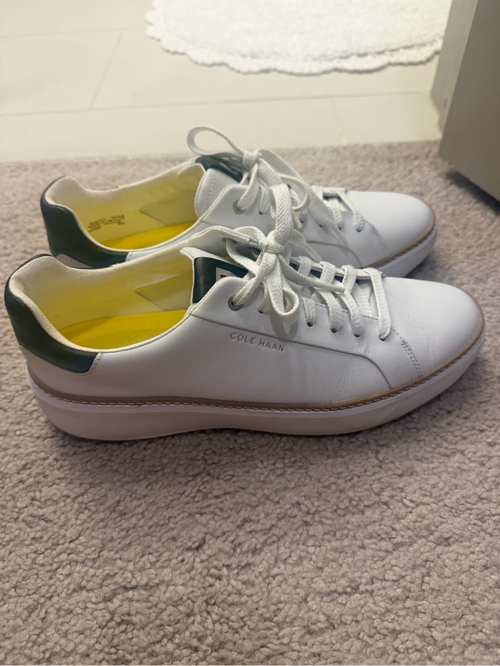 Cole Haan White Topskin Sneakers